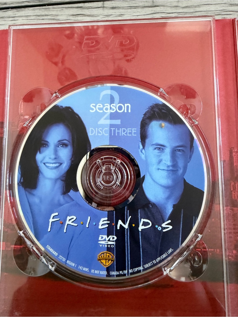 FRIENDS The Complete Second Season DVD Box Set - Warner Bros. - Picture 6 of 7